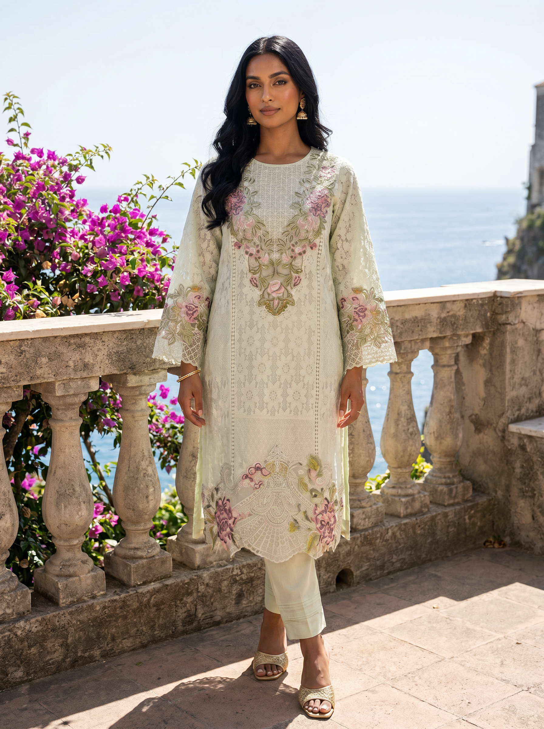 Pakistani Phulkari Coord-Set