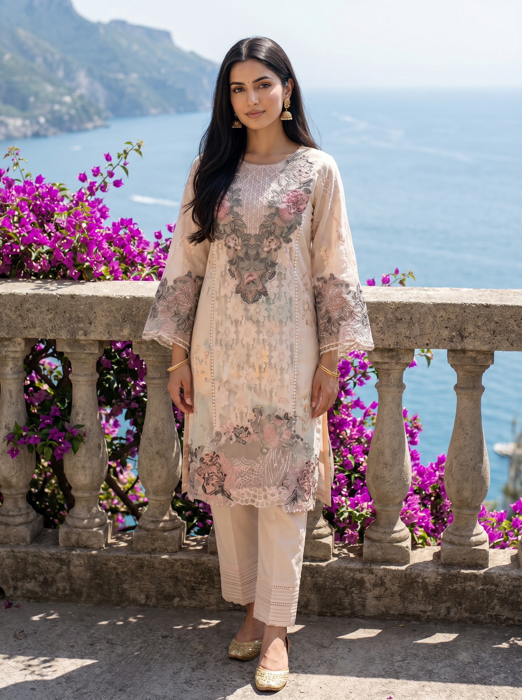 Pakistani Phulkari Coord-Set