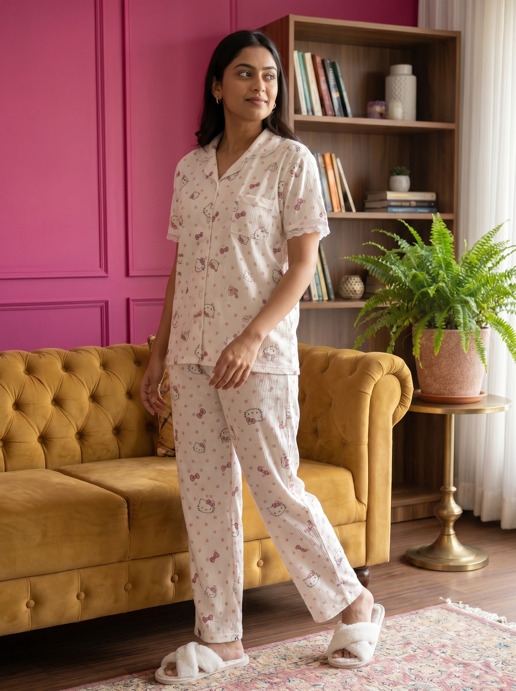 Hello Kitty Design Comfy Pajama set