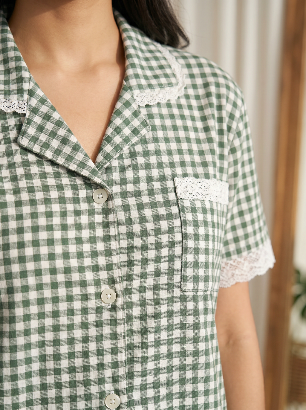 Cotton Checks Loungewear