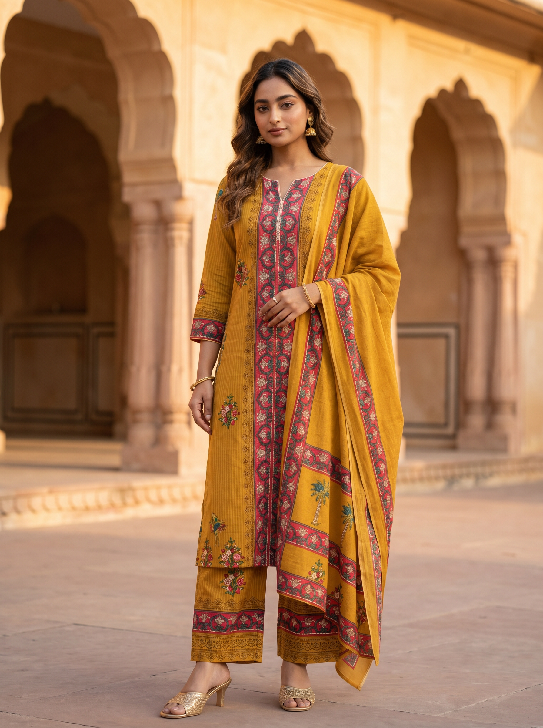 Summer suit - Lush banana Print
