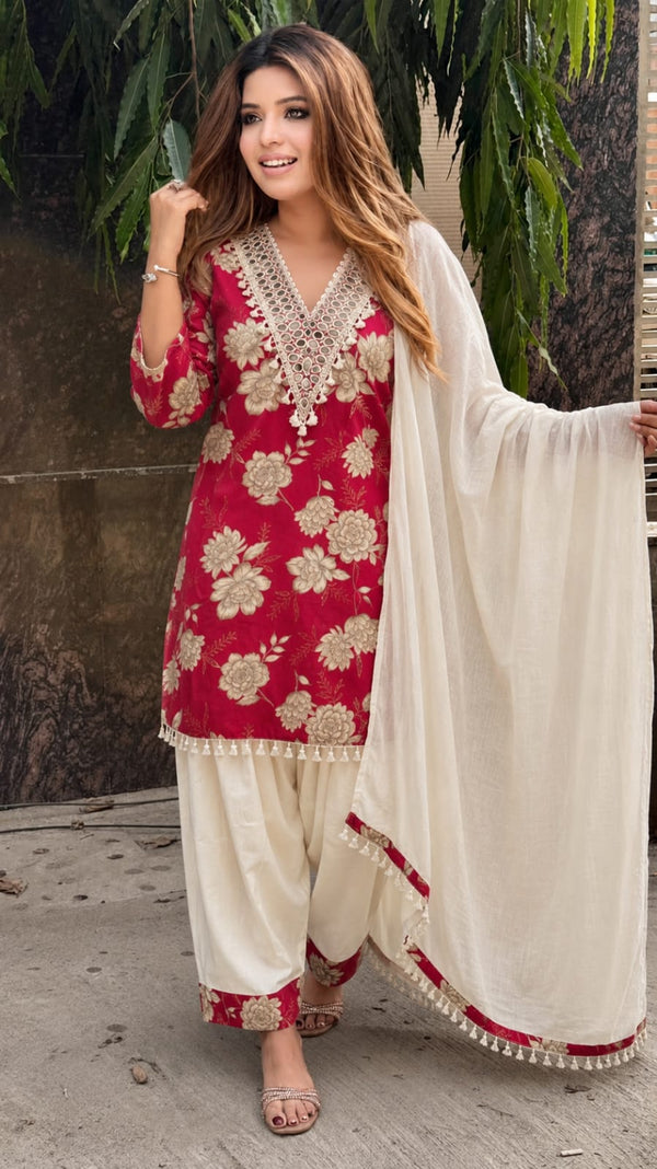 SAACHI 3PC FARSHI SUIT