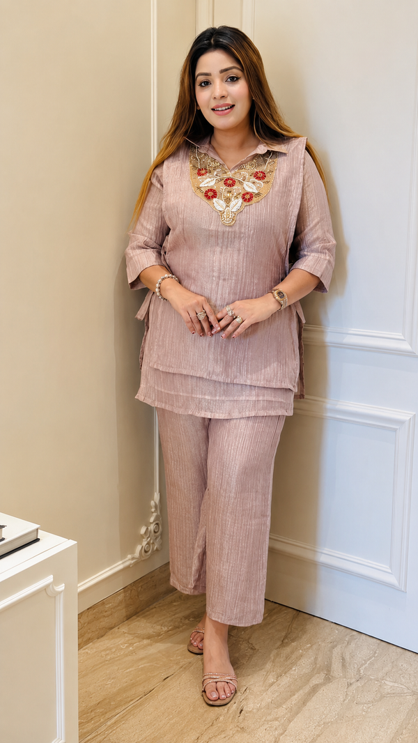 INAYA - 3-Piece Cordset- Pink, Green